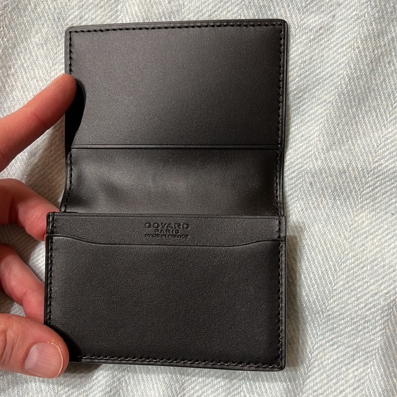 Goyard St Pierre Card Holder - Black - NWT - Picture 4 of 9